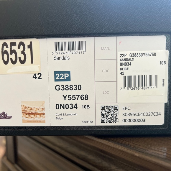 Chanel 2022 Interlocking CC Gladiator Sandals BRAND NEW - Picture 3 of 10